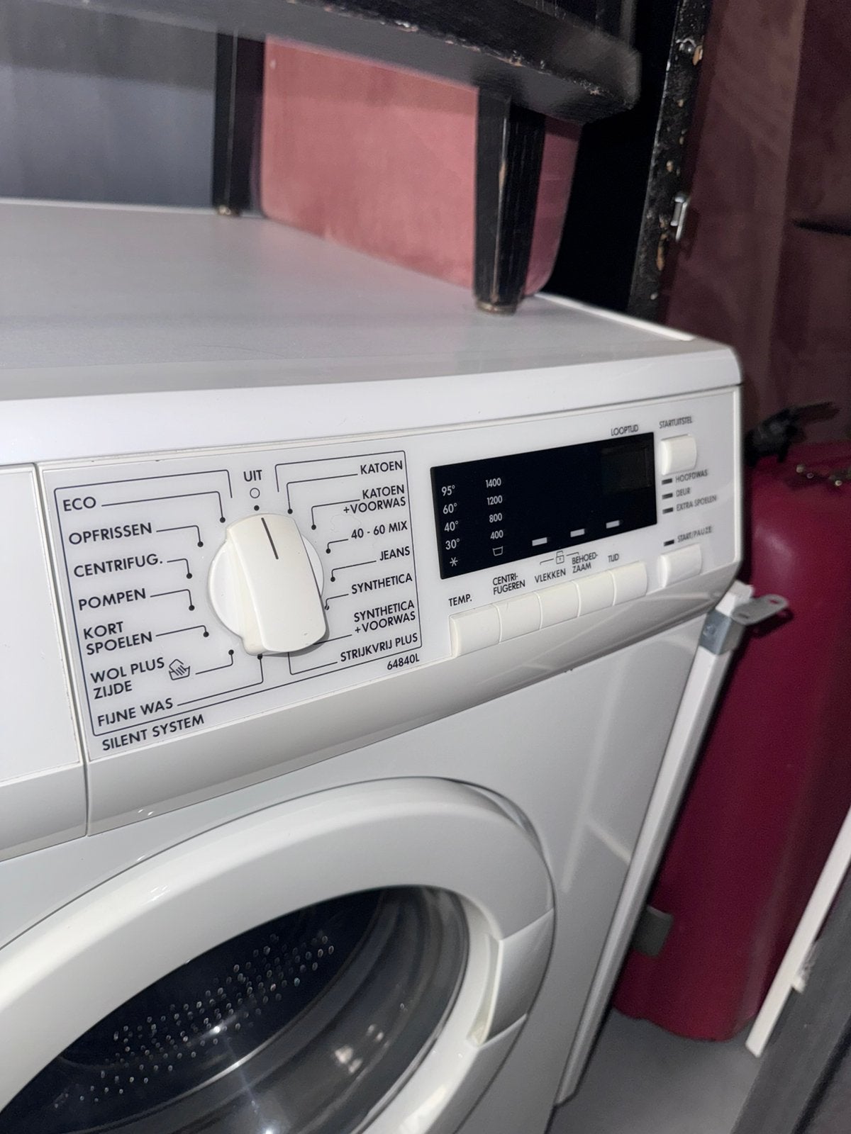AEG Lavamat L64840L wasmachine, Ophalen, Zo goed als nieuw, Minder dan 60 cm, 160 cm of meer