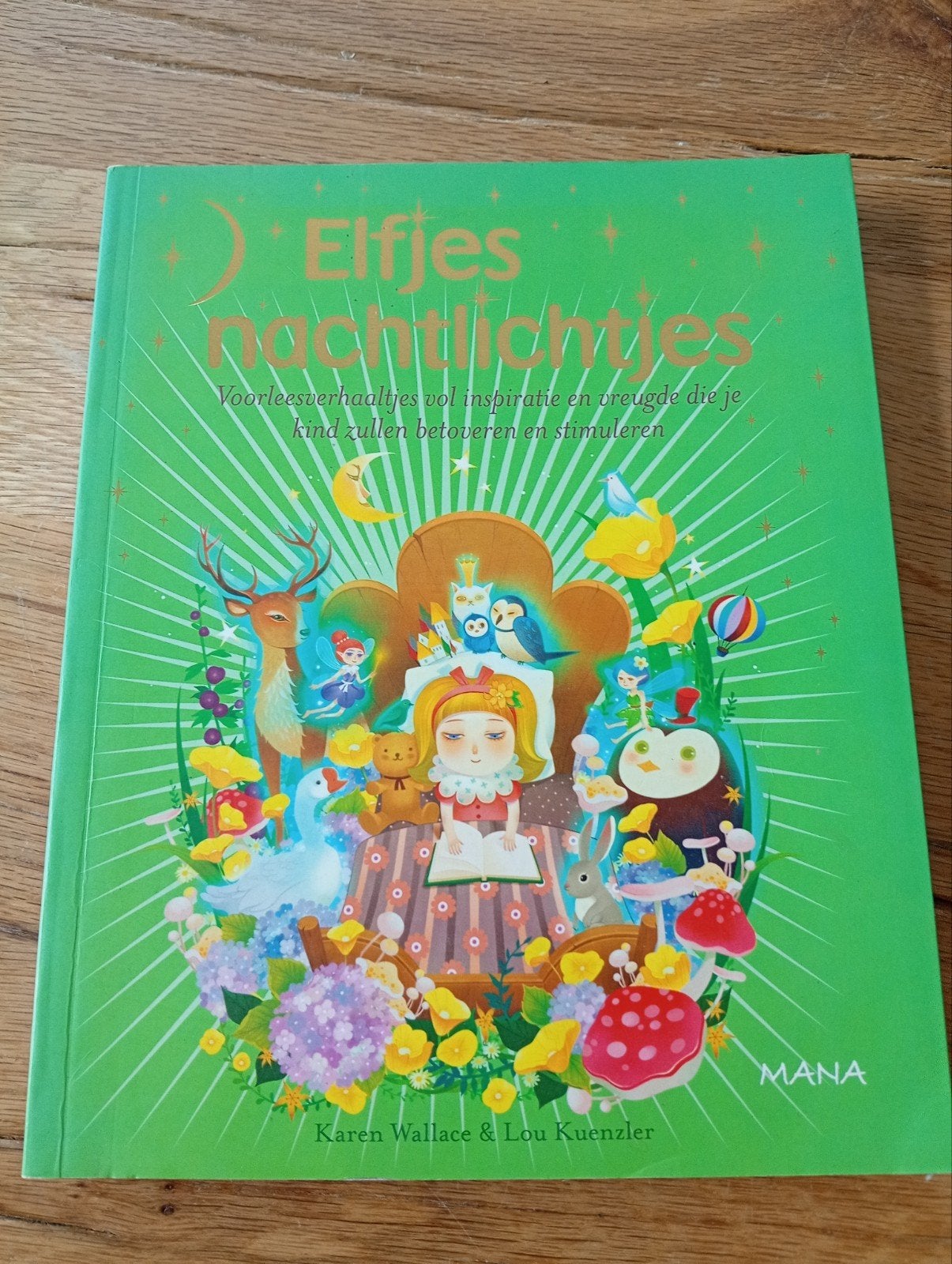 Elfjes Nachtlichtjes: Voorleesverhalen vol inspiratie, Boeken, Ophalen of Verzenden, Zo goed als nieuw, Karen Wallace & Lou Kuenzler