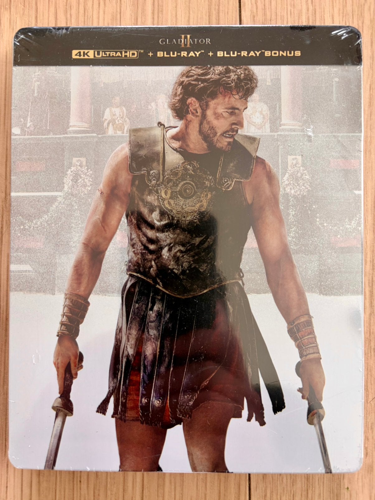 Gladiator II 4K + Blu-ray Limited Edition Steelbook Nieuw!, Ophalen, Nieuw in verpakking