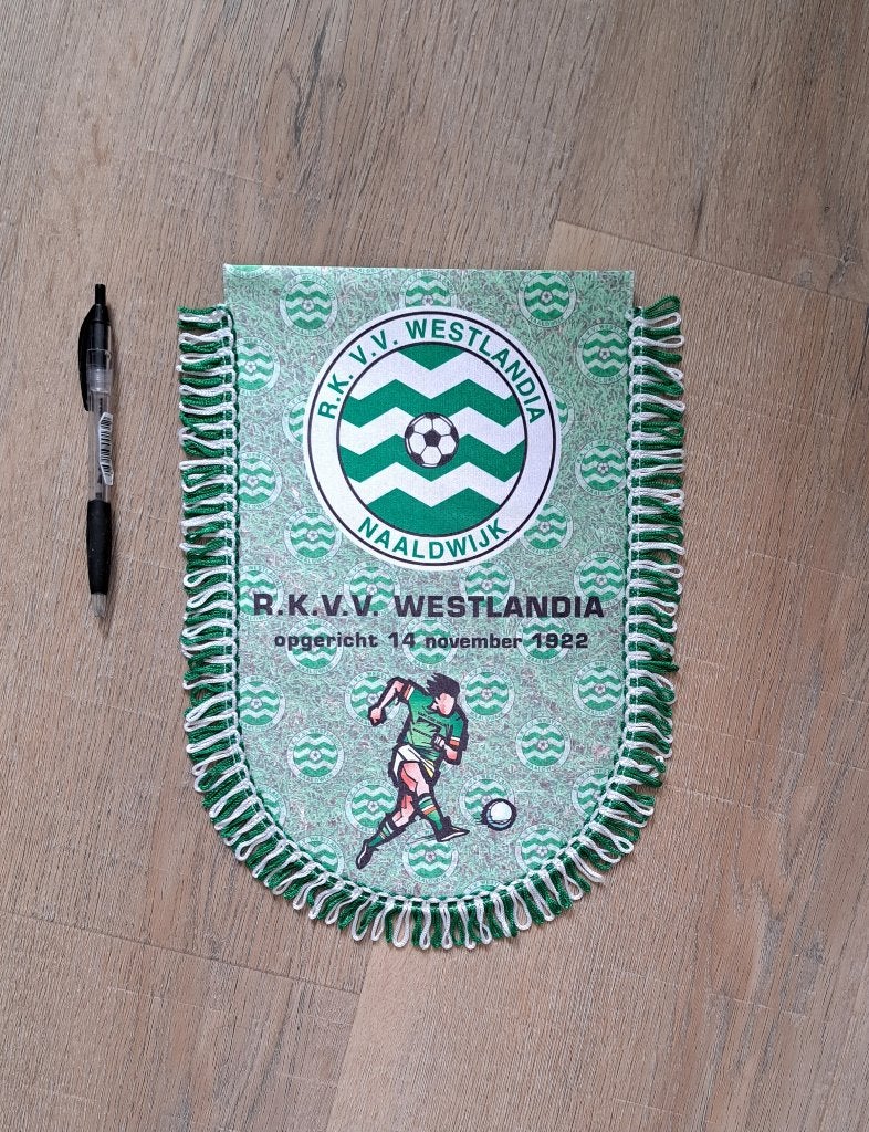 vaantje Westlandia, Verzamelen, Ophalen of Verzenden, Zo goed als nieuw, Overige binnenlandse clubs, Vaantje of Sjaal