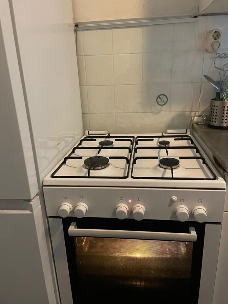 Bosch Vrijstaand Gasfornuis met Oven - Zo goed als nieuw, Ophalen, 60 cm of meer, 4 kookzones, Zo goed als nieuw