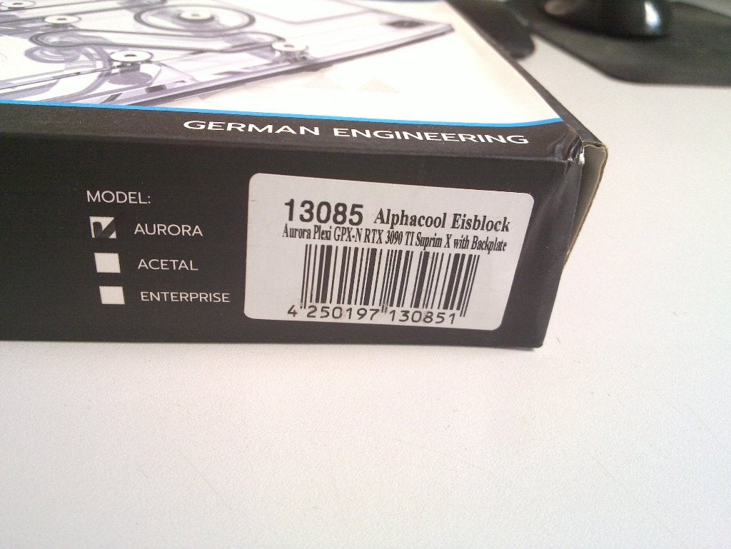 Alphacool Eisblock MSI RTX 3090 Ti Suprim X waterblock, Ophalen, Nieuw, Waterkoeling