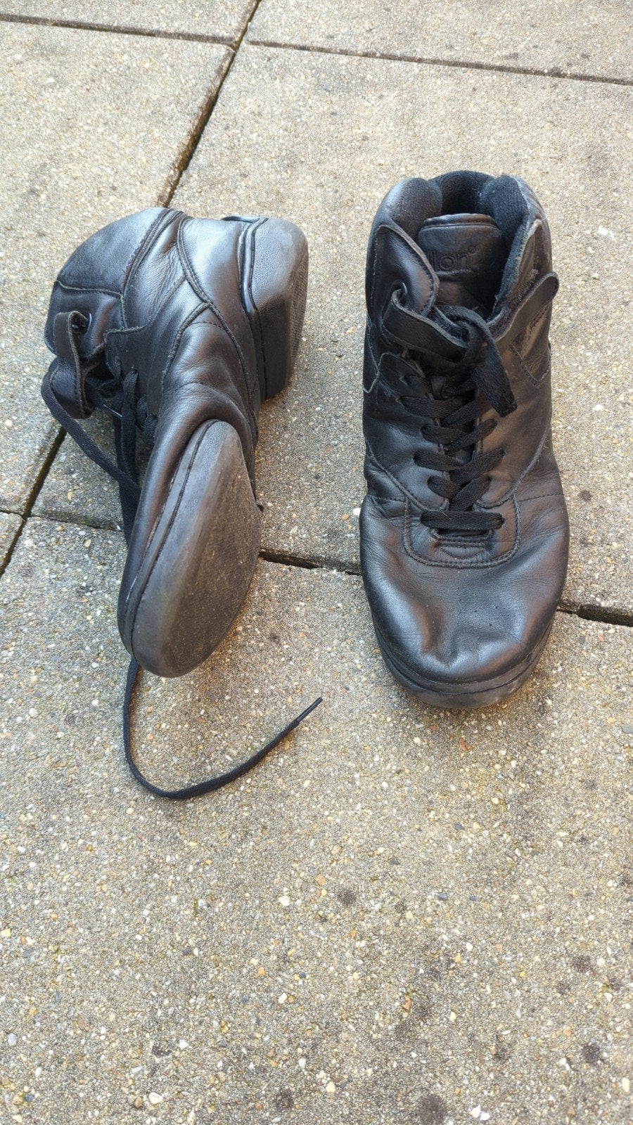 Dansschoenen maat 46 - Zwart, comfortabel, Sport en Fitness, Ophalen, Gebruikt, Schoenen