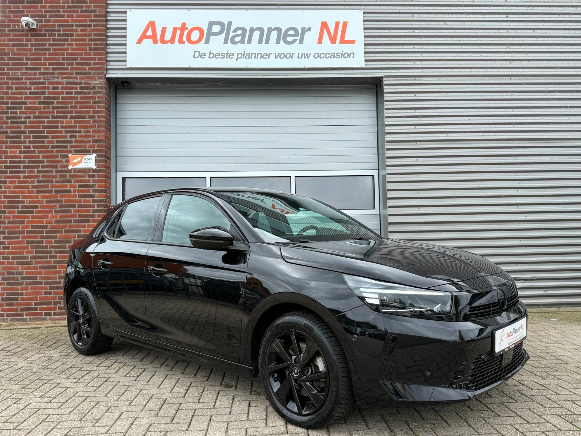 Opel Corsa 1.2 Turbo GS! Incl. Btw! 131 PK! 360° Camera!, Auto's, Dealer onderhouden, Stof, Gebruikt, Zwart