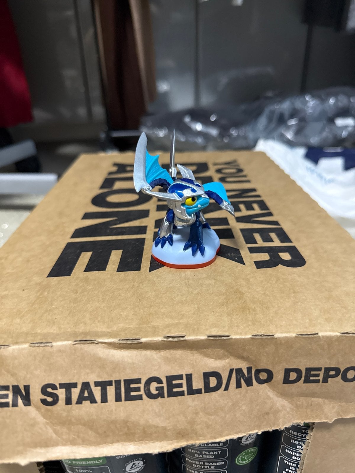 Skylanders SuperChargers Stormblade figuur, Ophalen, Zo goed als nieuw
