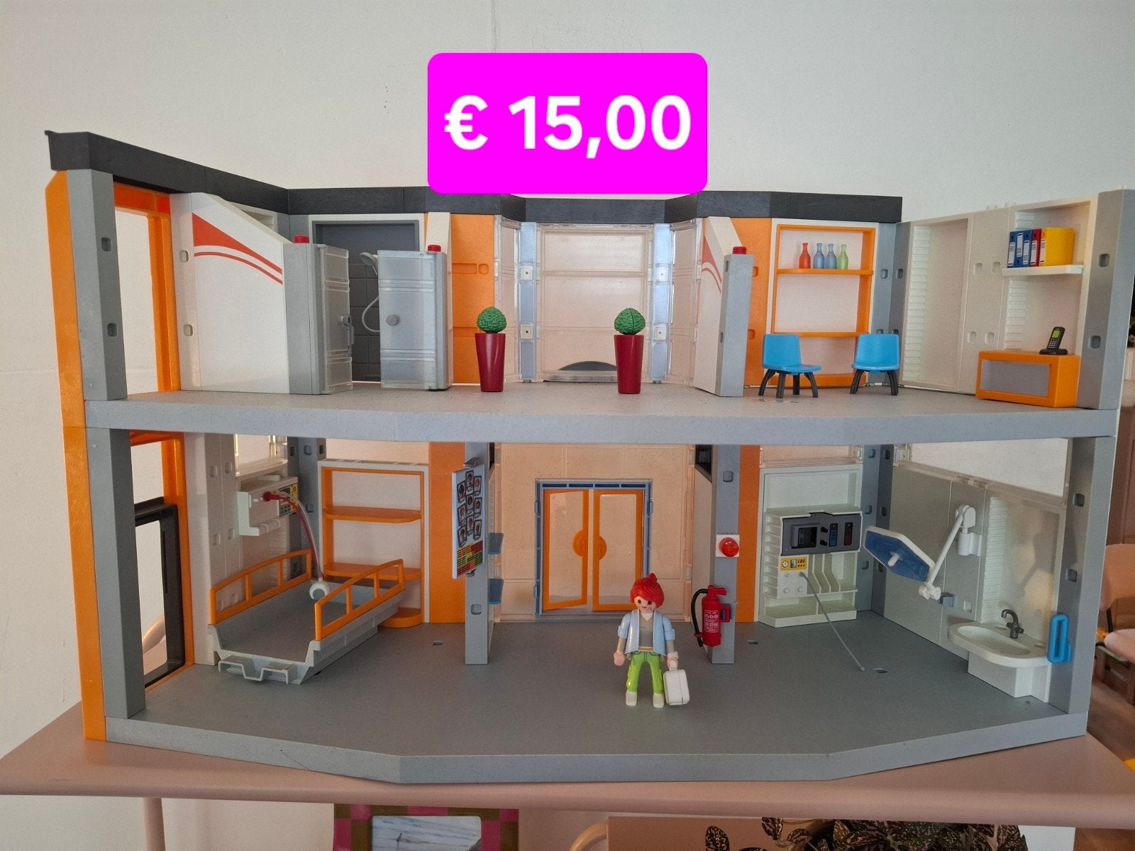Playmobil Ziekenhuis / Kliniek Speelset, Ophalen, Gebruikt, Jongen of Meisje