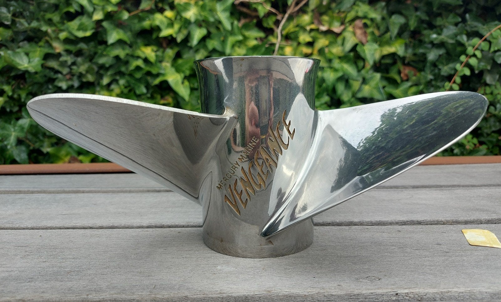 Mercury Vengeance propellor 13 3/8 x 14 pitch, Ophalen of Verzenden, Zo goed als nieuw, Motor en Techniek, Motorboot