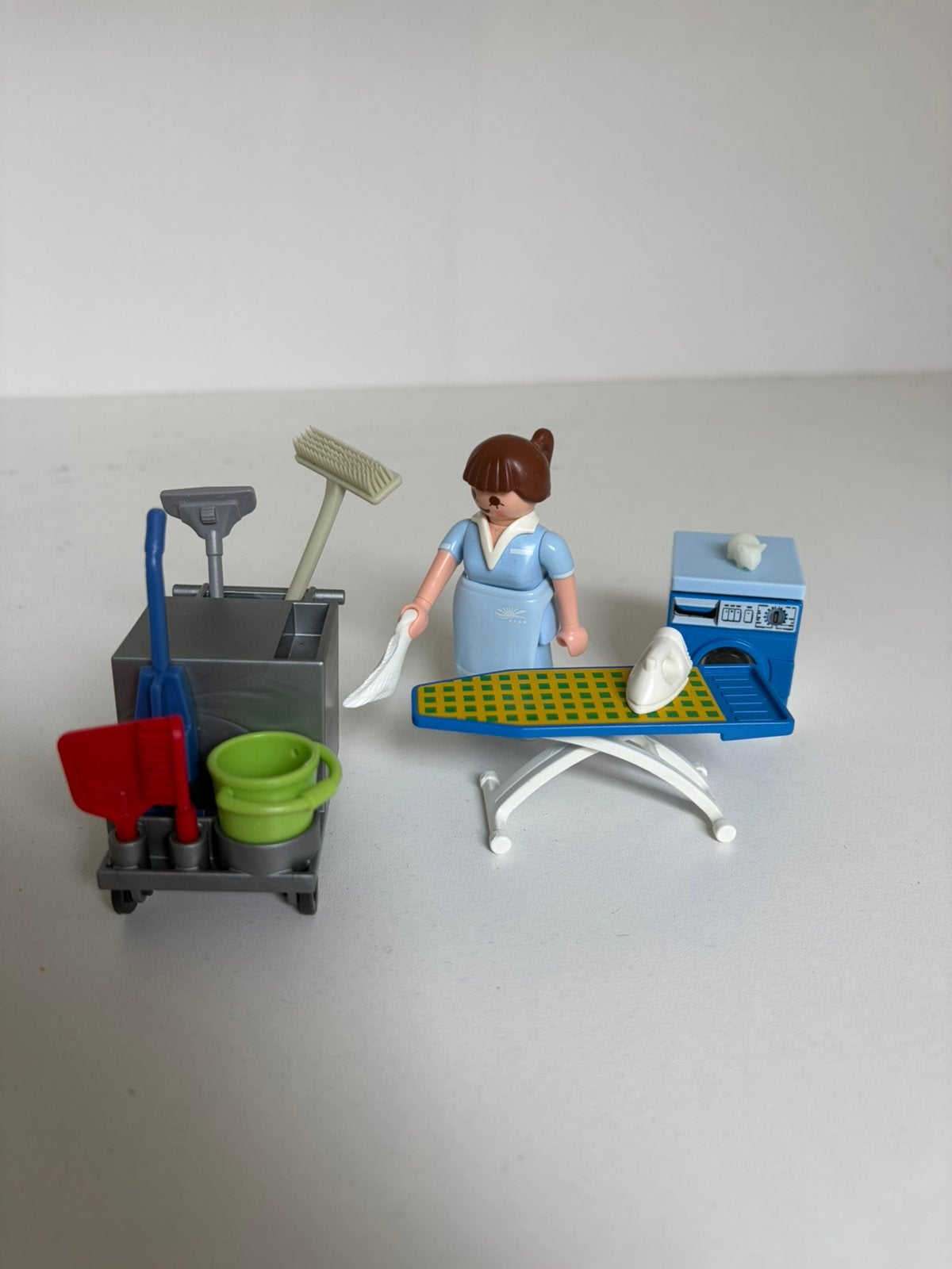 Playmobil Schoonmaakset met Figuur en Accessoires, Kinderen en Baby's, Speelgoed | Overig, Gebruikt, Jongen of Meisje, Ophalen of Verzenden
