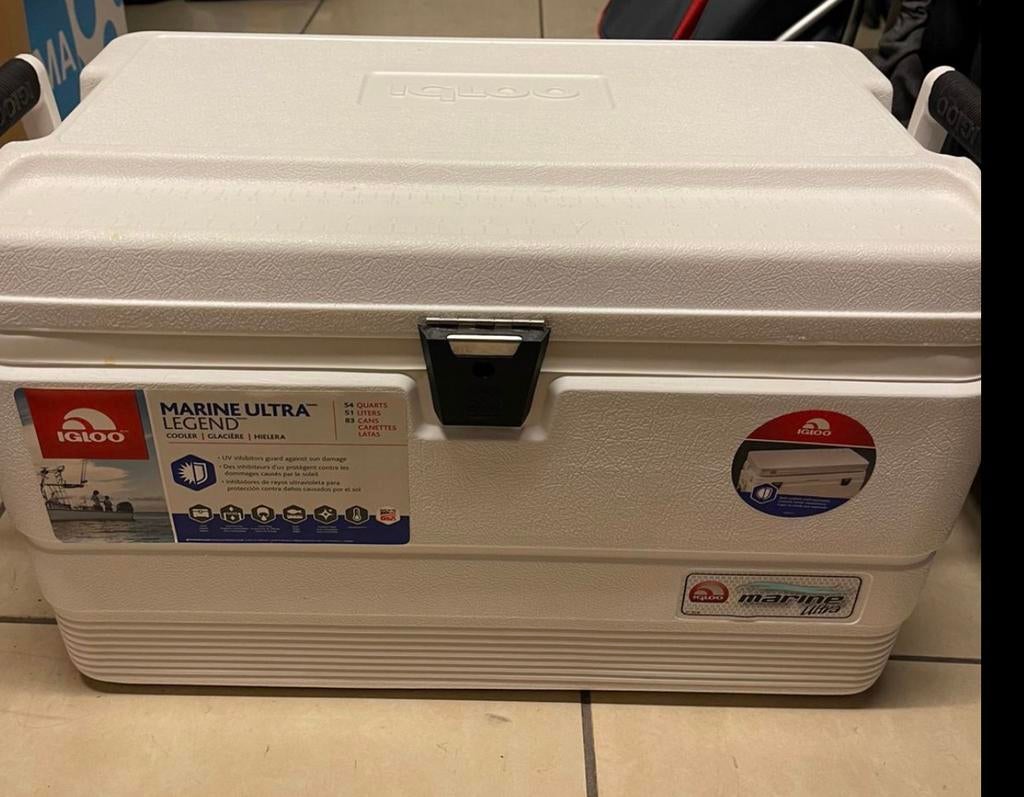 51L Nieuwe Igloo Marine Ultra Koelbox - Ongebruikt, Ophalen, Nieuw, Koelbox, Koelelement