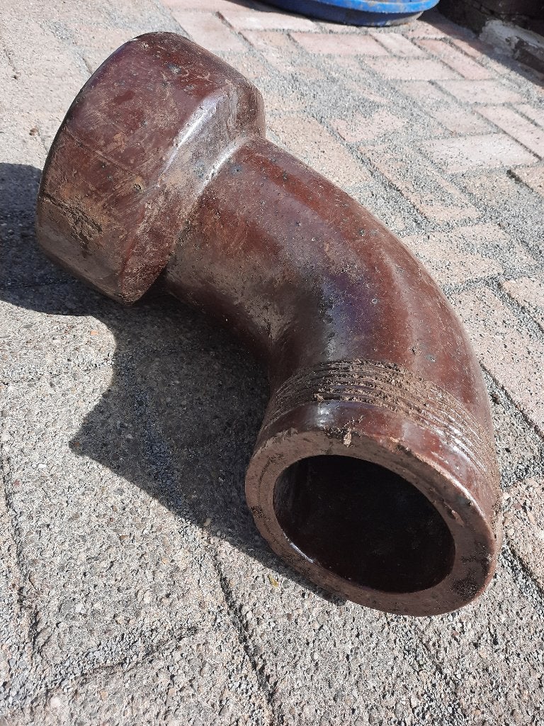 Grespijp bocht - Ø160 mm met 45 hoek (riolering) Gres bocht, Overige materialen, Bochten, Ophalen of Verzenden, Minder dan 2 meter