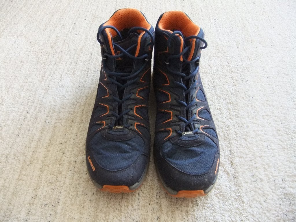 Lowa Innox Pro GTX QC heren wandelschoenen maat 47, Blauw, Ophalen of Verzenden, Gedragen, Wandelschoenen of Bergschoenen