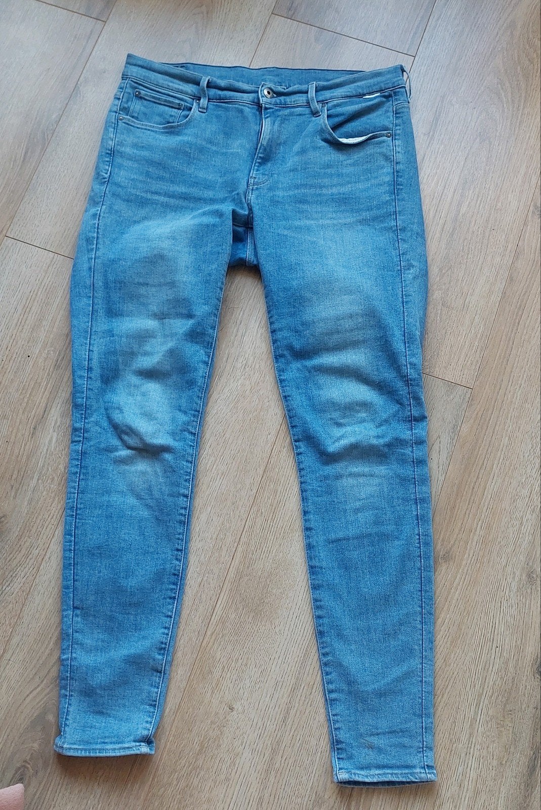 G-Star RAW 3301 Mid Skinny Jeans - Zo goed als nieuw, Kleding | Dames, G Star RAW, Ophalen of Verzenden, Zo goed als nieuw, Blauw