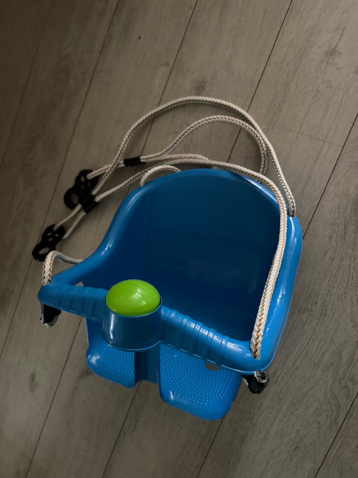 Blauwe kinder schommel met touwen, Ophalen, Nieuw, Jongen of Meisje