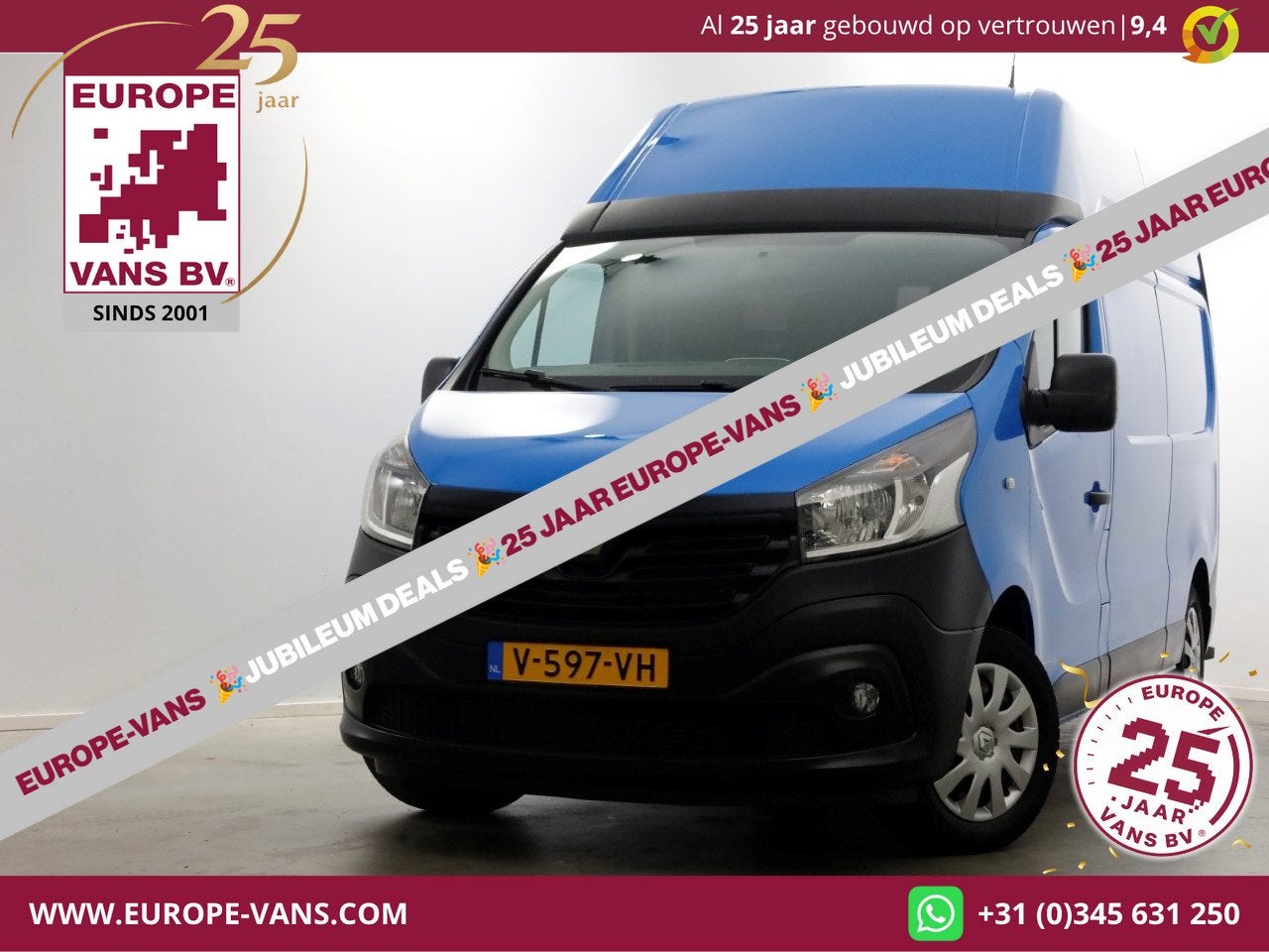Renault Trafic 1.6 dCi 125pk E6 L2H2 Comfort Energy Airco/Na, Auto's, Voorwielaandrijving, 125 pk, Gebruikt, Euro 6