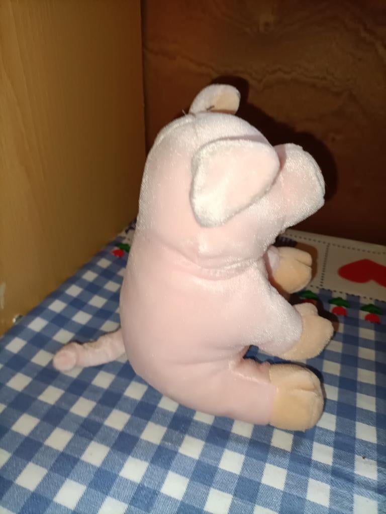 Hema roze varken knuffel 17 cm groot, Kinderen en Baby's, Speelgoed | Knuffels en Pluche, Ophalen of Verzenden, Zo goed als nieuw