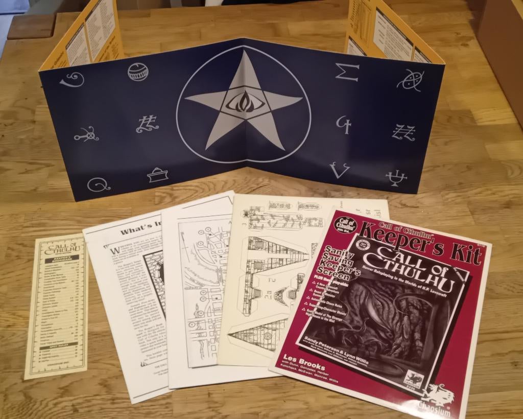Call of Cthulhu Keeper's Kit, Ophalen of Verzenden, Gebruikt, Chaosium