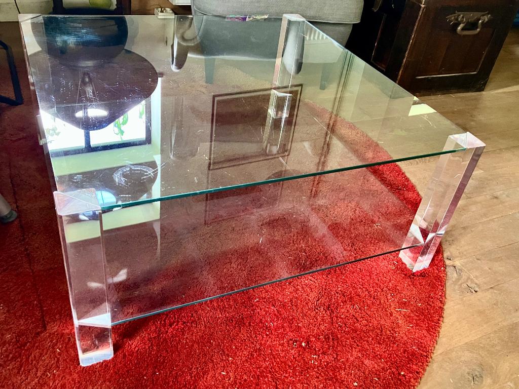 salontafel, Ophalen, 50 tot 100 cm, Vierkant, 50 tot 100 cm