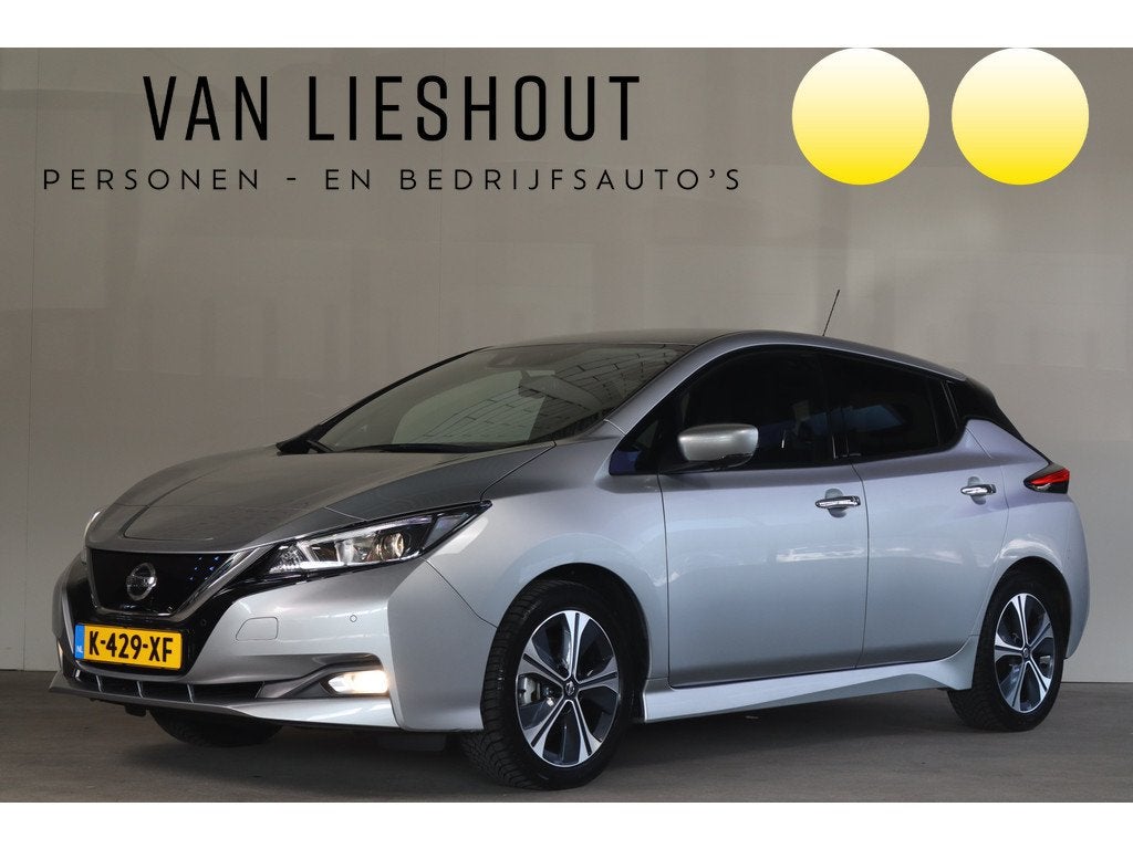 Nissan Leaf N-Connecta 40 kWh - NL- Auto! Stoel+Stuurverw. I, Auto's, Nissan, Stof, Gebruikt, Origineel Nederlands, 363 min