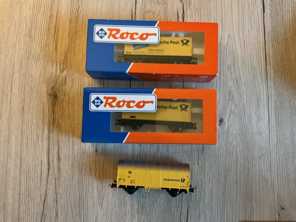 Roco Deutsche Post, Gelijkstroom, Wagon, Ophalen of Verzenden, Zo goed als nieuw