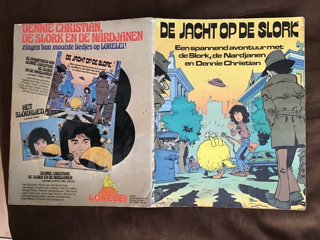 De jacht op de Slork met Dennie Christian door Jan Steeman, Eén stripboek, Ophalen of Verzenden, Gelezen