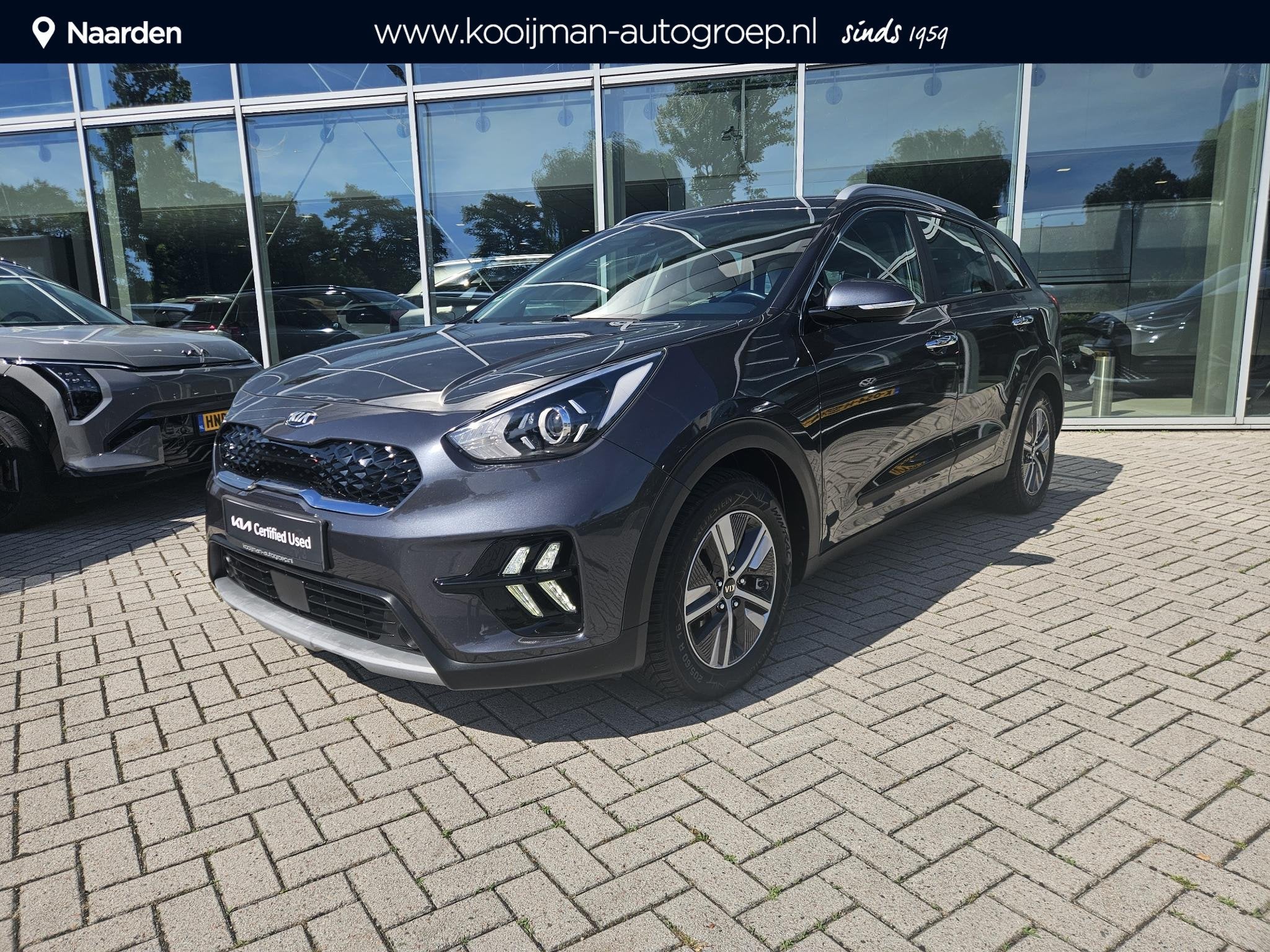 Kia Niro 1.6 GDi Hybrid DynamicLine, Auto's, Kia, Gebruikt, Euro 6, 2 kWh, Leder en Stof