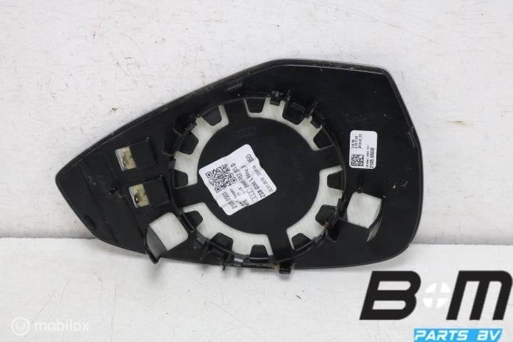Spiegelglas links RHD Audi A4 8W 8W0857535D, Gebruikt