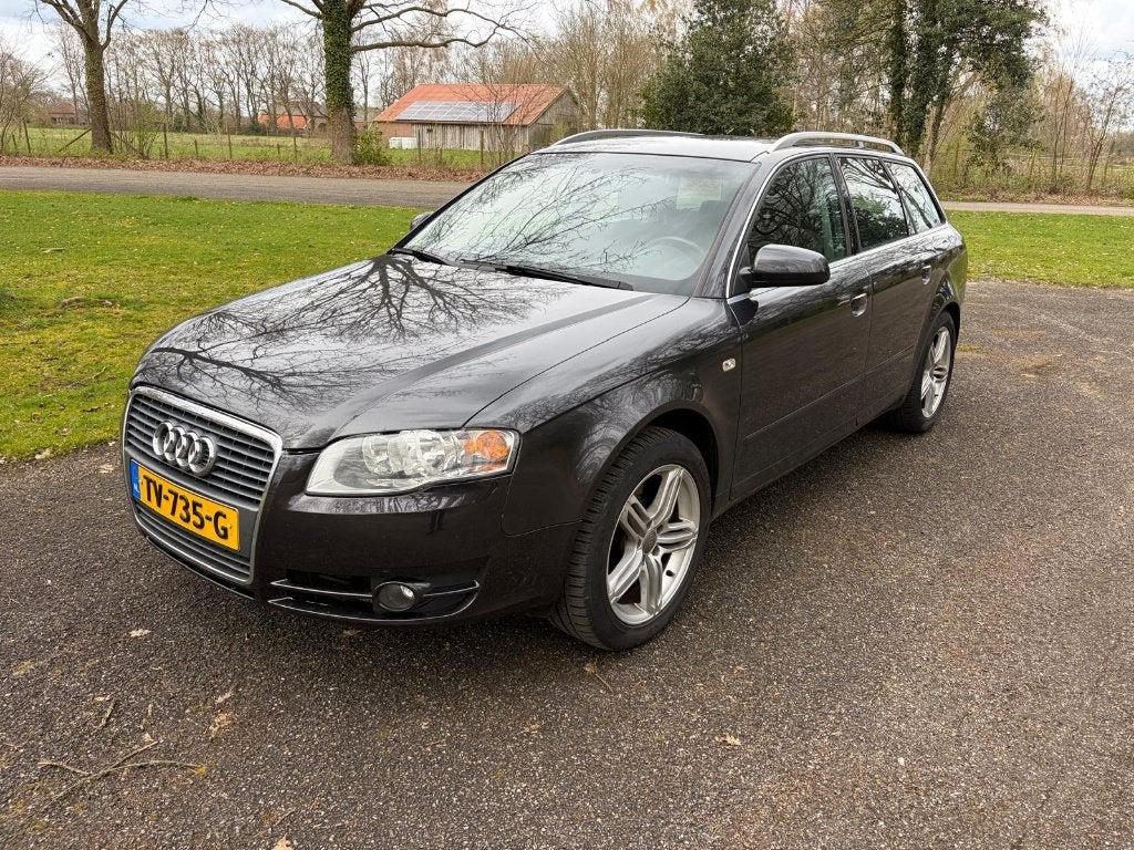 Audi A4 2.0 Tfsie 125KW Avant 2008 Zwart, Voorwielaandrijving, Stof, 1800 kg, Zwart