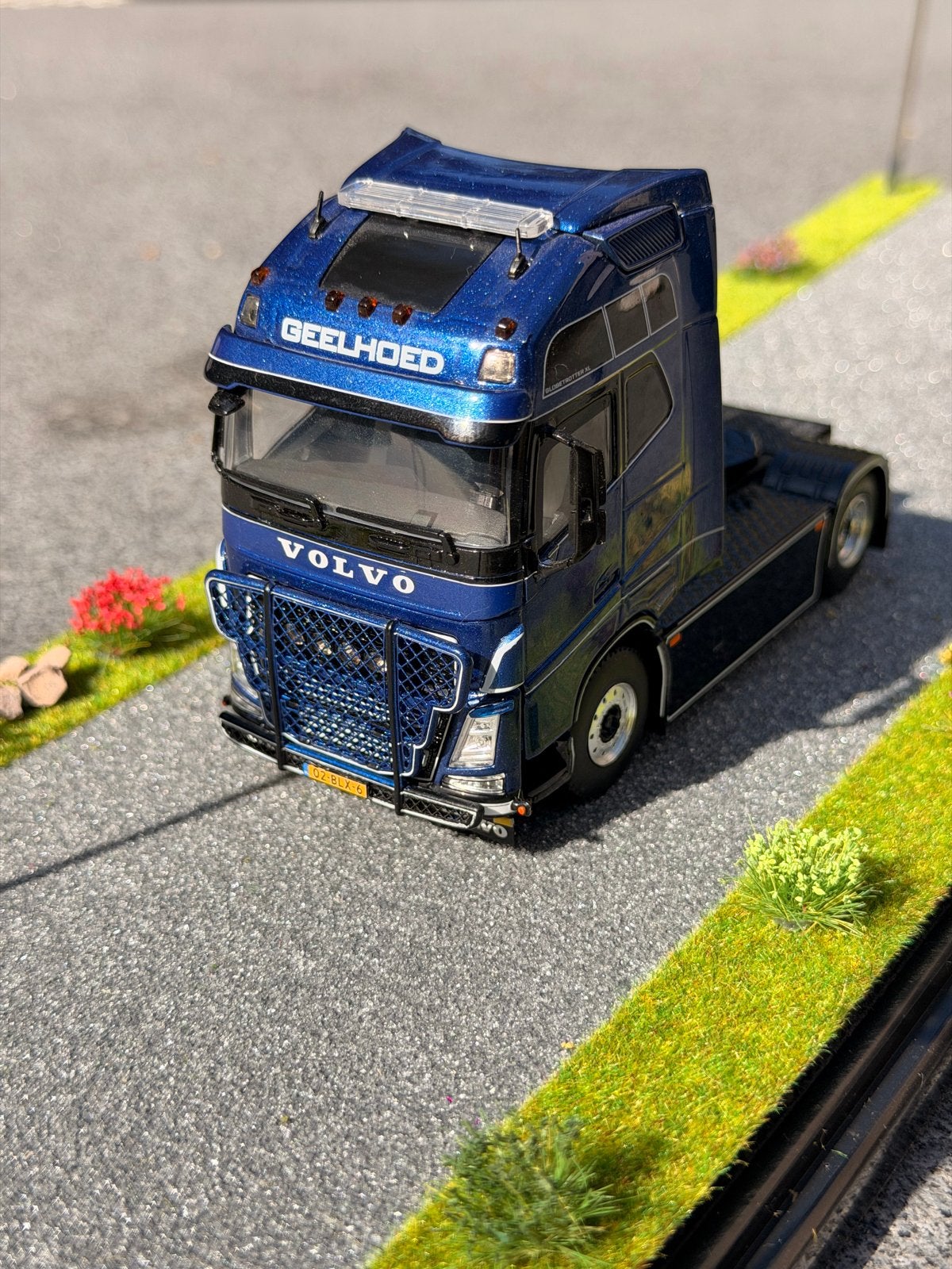 WSI Models Volvo FH Geelhoed Liquid Transport 1:50, Overige merken, 1:32 tot 1:50, Ophalen of Verzenden, Zo goed als nieuw