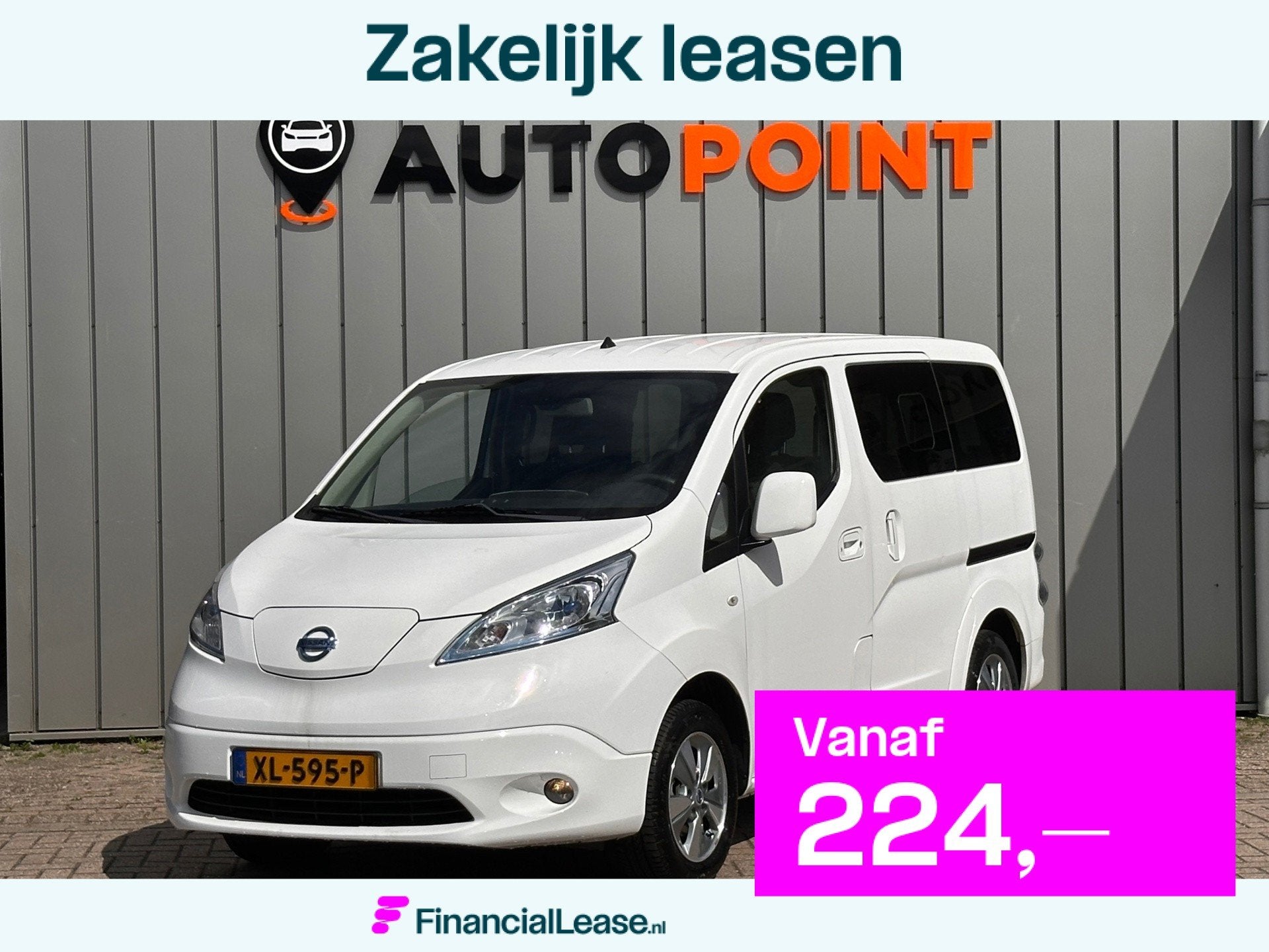 Nissan E-NV200 Evalia Connect Edition 1e EIG ORG NL 5PERS. K, Stof, 109 min, Wit, Origineel Nederlands