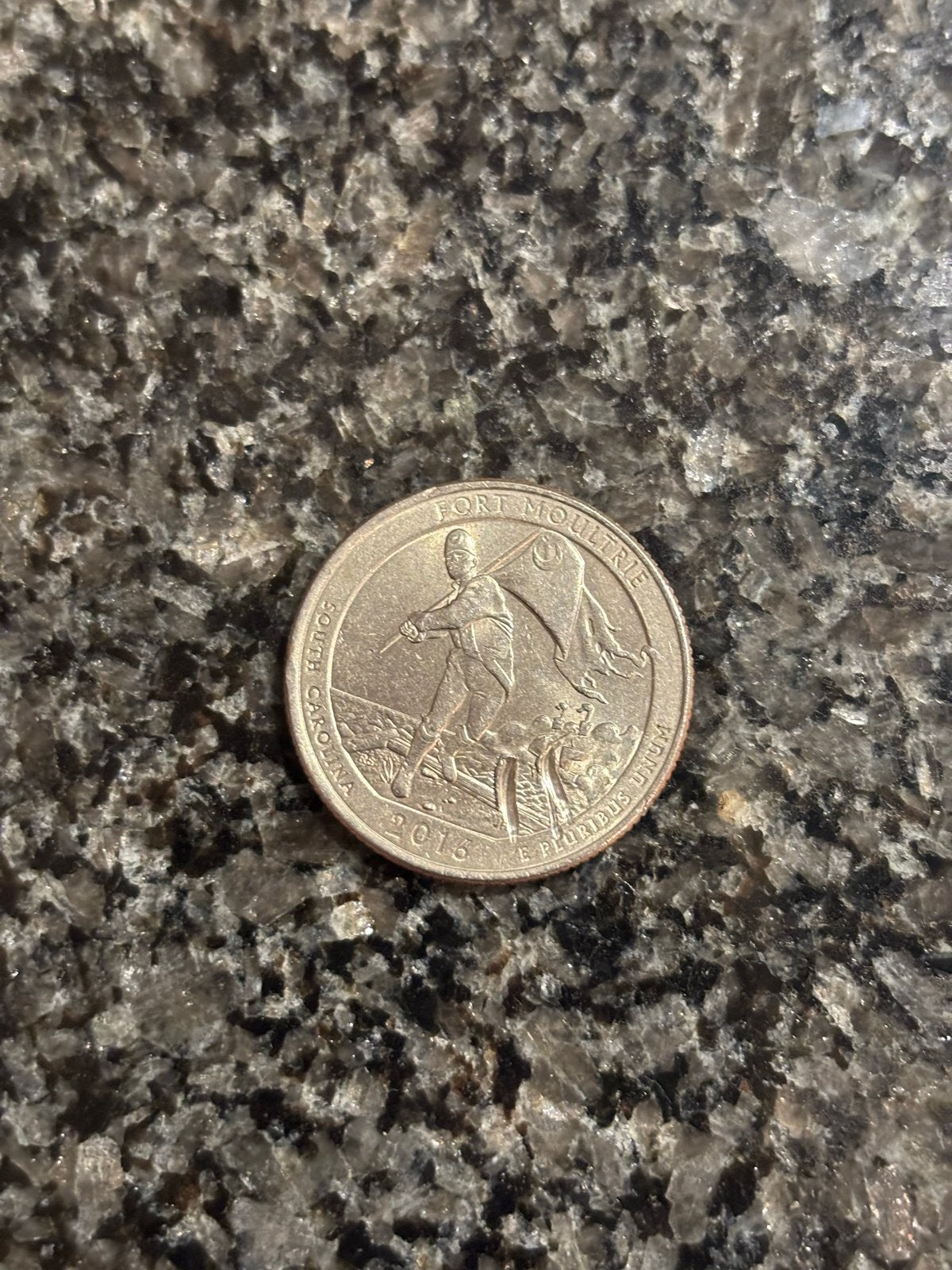 Amerikaanse Quarter Dollar munt 2015 - Fort Moultrie, Verzenden, Noord-Amerika, Losse munt
