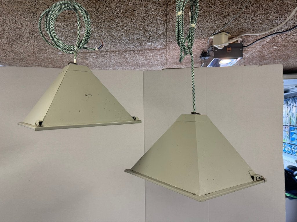 vintage Doka lampen, Ophalen, Gebruikt, Dokalamp