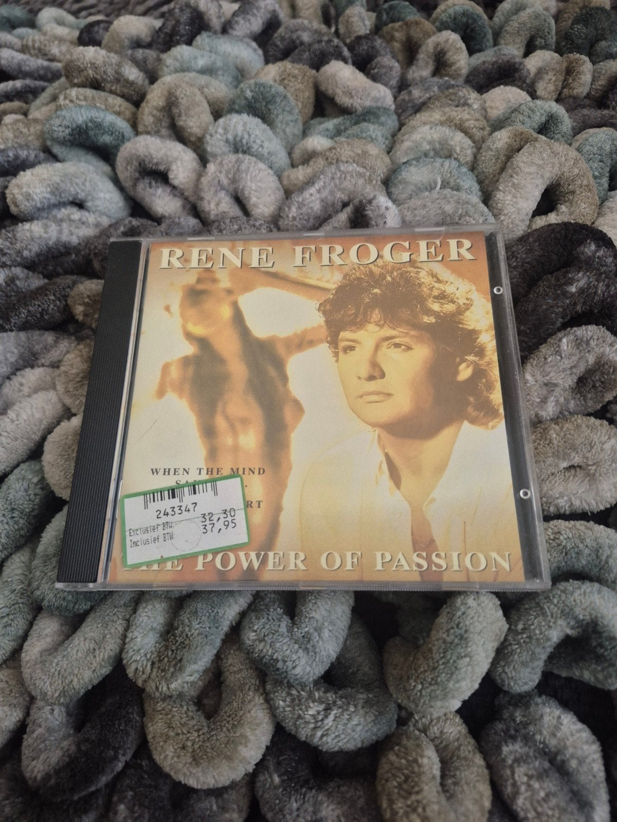 René Froger - The Power of Passion CD (1993), Cd's en Dvd's, Gebruikt, Pop, Inclusief doosje, Ophalen of Verzenden
