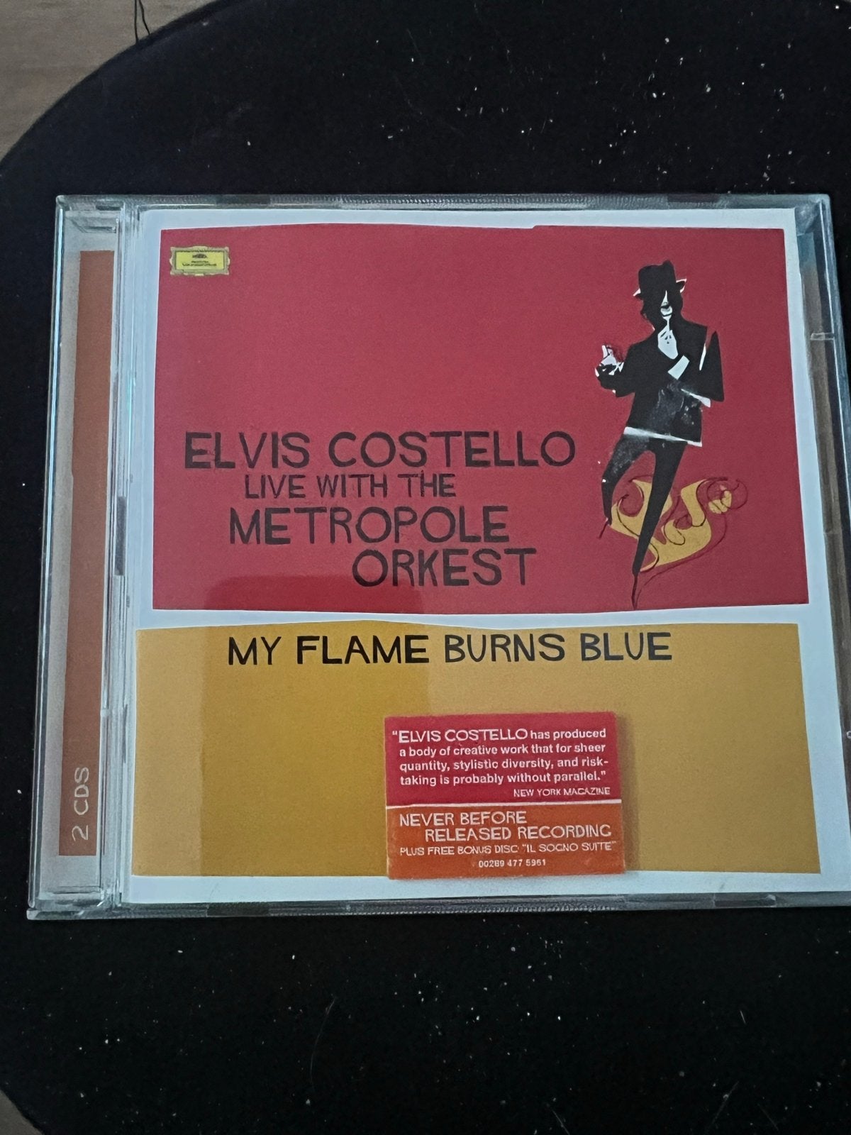 Elvis Costello - My Flame Burns Blue (2xCD), Ophalen of Verzenden, Zo goed als nieuw