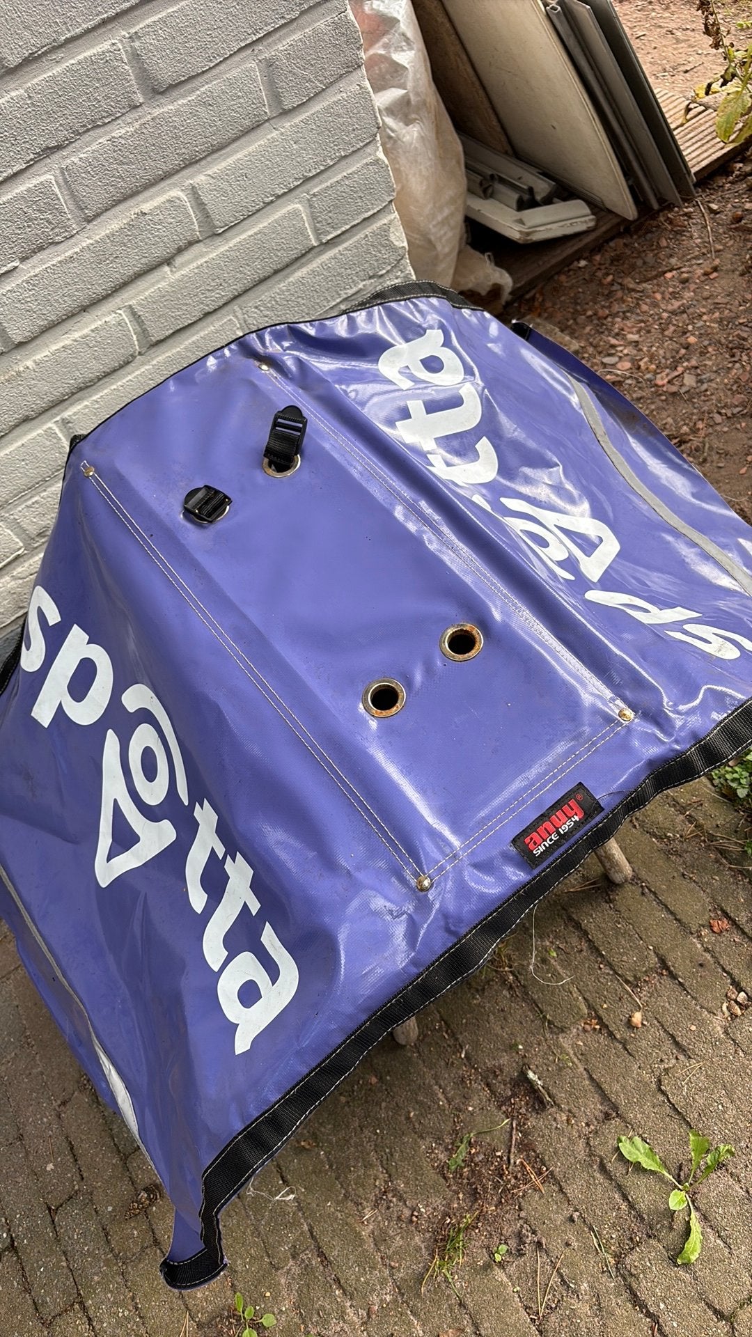 Krantenwijk fietstas, Ophalen, Gebruikt