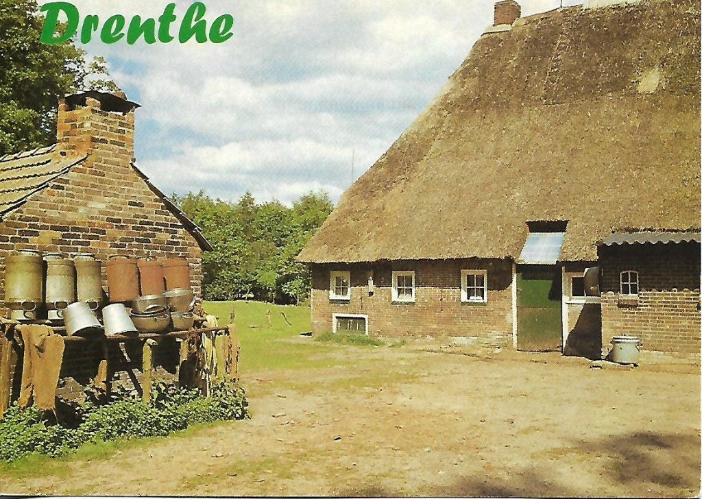 Drenthe- -Boerenerf., Verzenden, 1980 tot heden, Gelopen, Drenthe