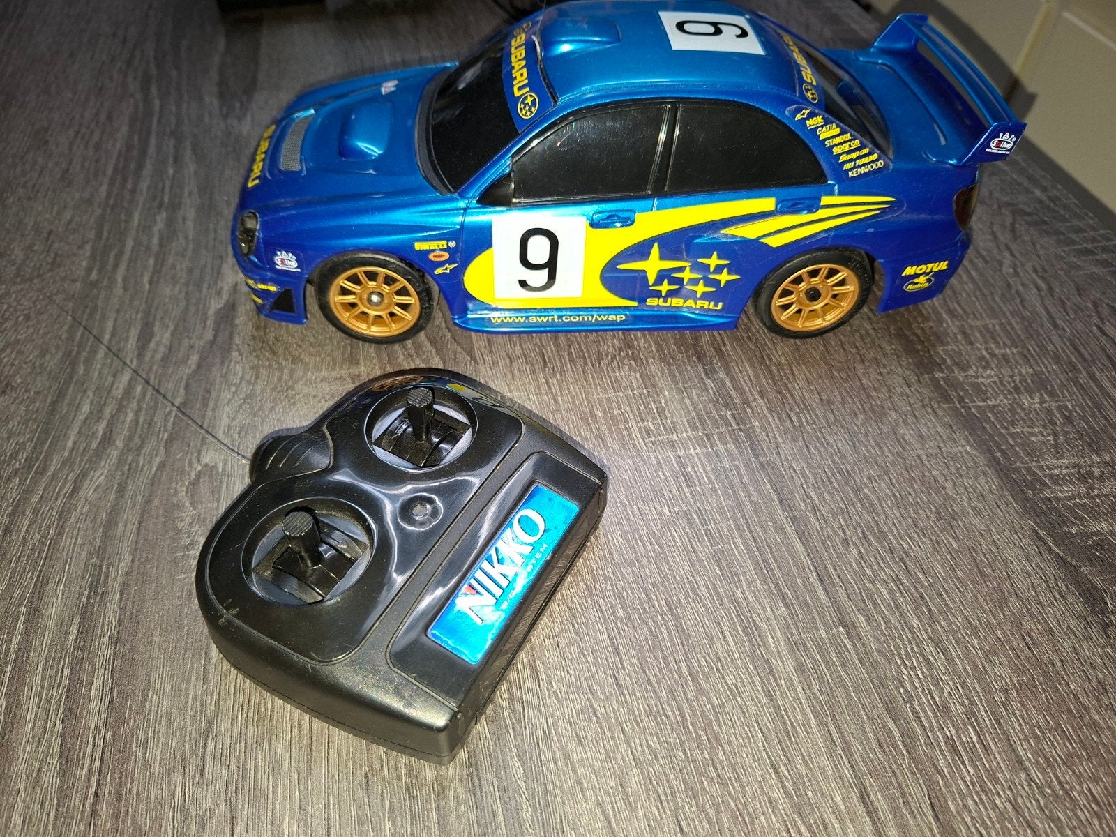 Nikko RC Subaru Impreza WRC - Afstandsbestuurbare Auto, Elektro, Gebruikt, Ophalen of Verzenden, Auto onroad