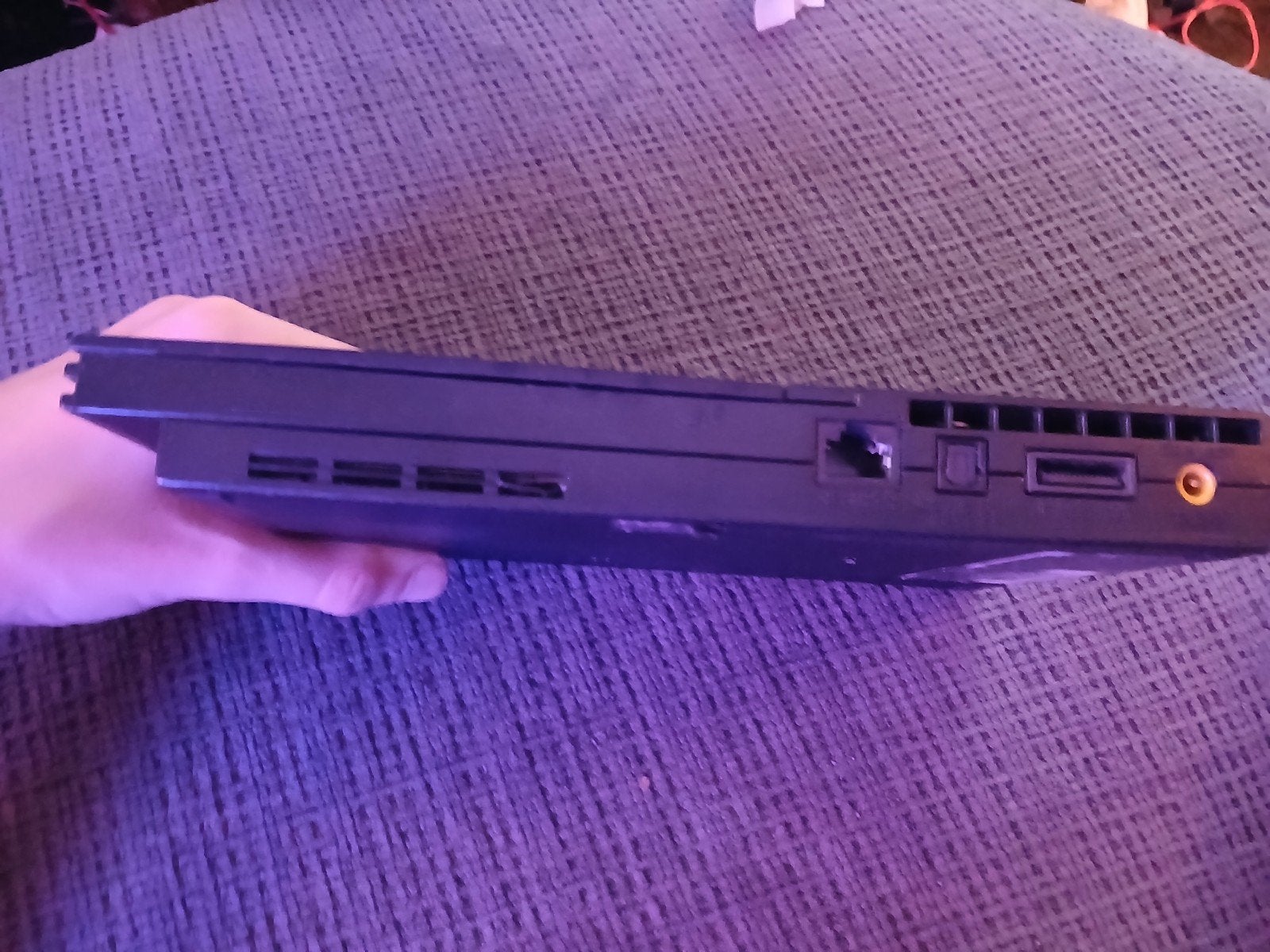 Sony PlayStation 2 Slim Zwart - Console, Ophalen, Gebruikt, Zwart, Zonder controller