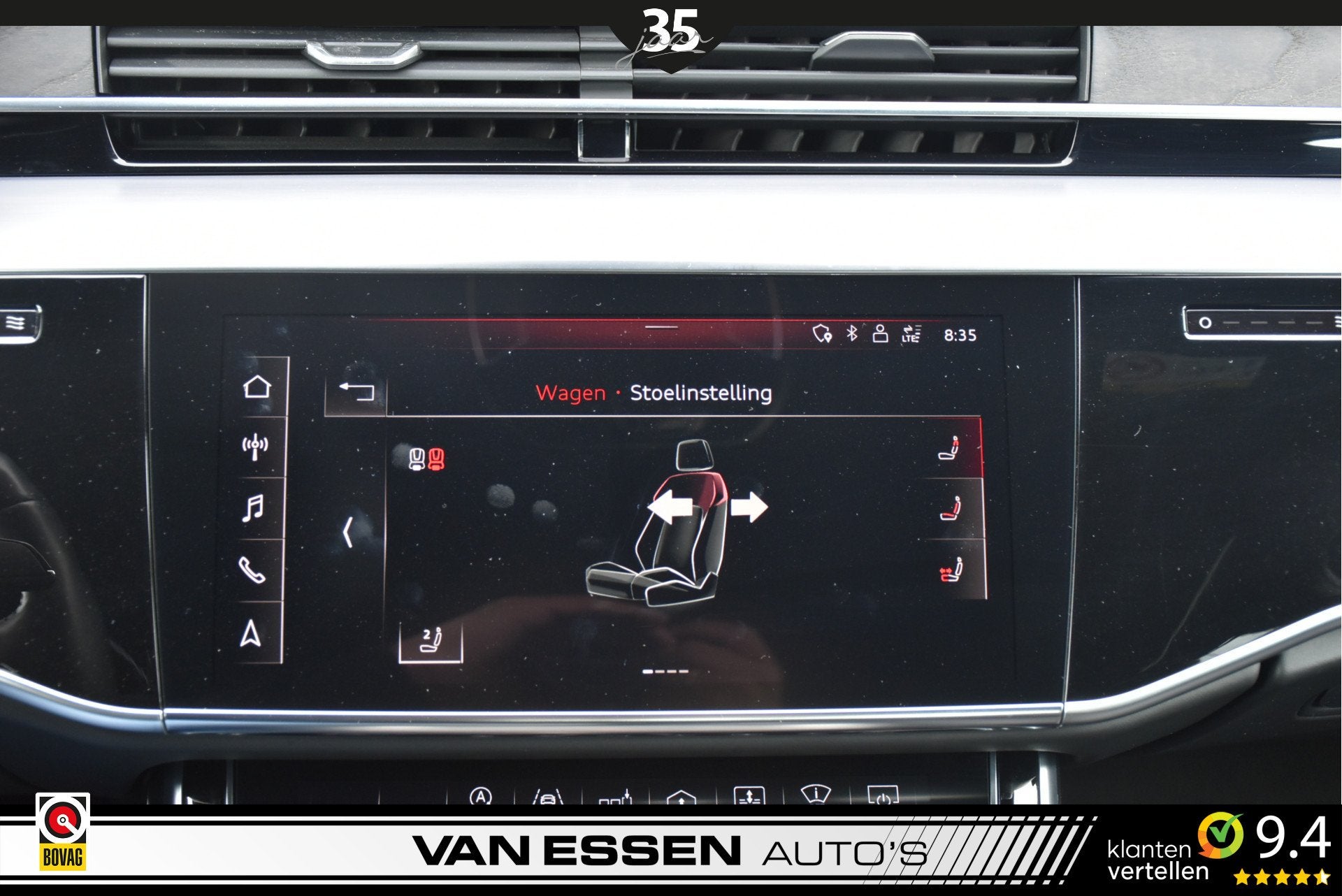 Foto 34 van Audi A8 55 TFSI quattro Pro Line Plus 4-Wielsturing ACC Soft