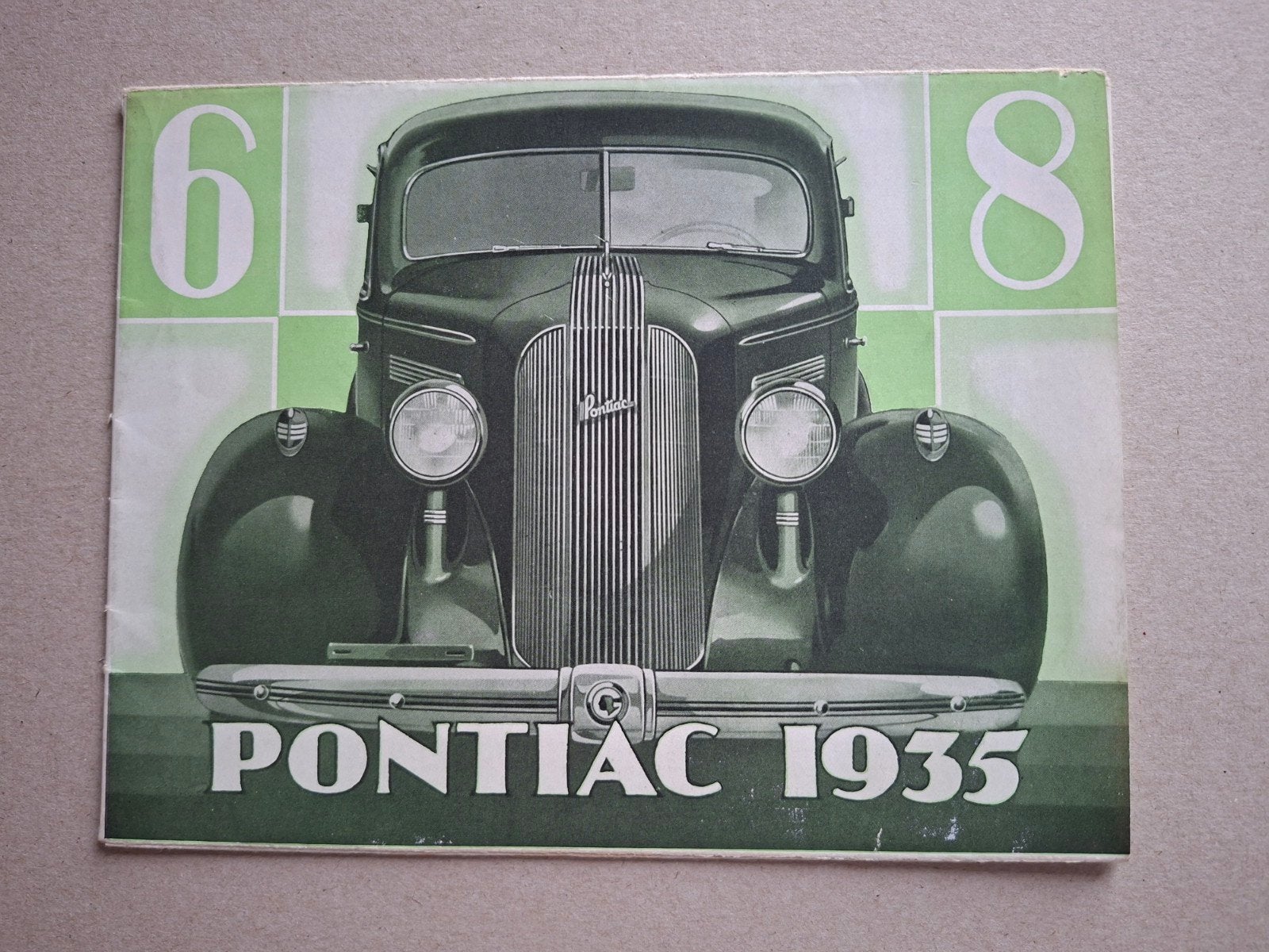 PONTIAC Brochures's 1935, Ophalen of Verzenden, Overige merken