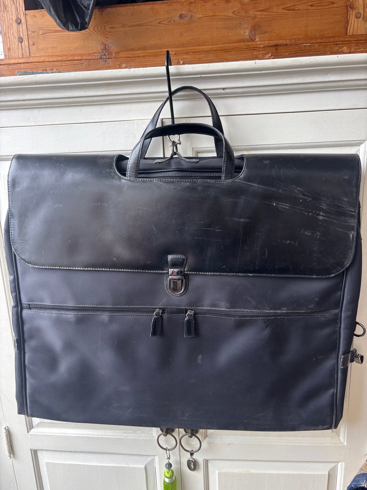 ABRO Kleding/Reistas Zwart - Ideaal voor Reizen, Ophalen, 30 cm of meer, Gebruikt, Zwart