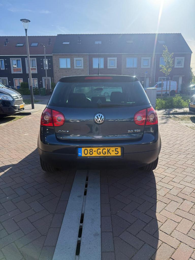 Volkswagen Golf 2.0 TDI 103KW 2008 Grijs, Auto's, Voorwielaandrijving, 4 cilinders, 160 pk, Origineel Nederlands