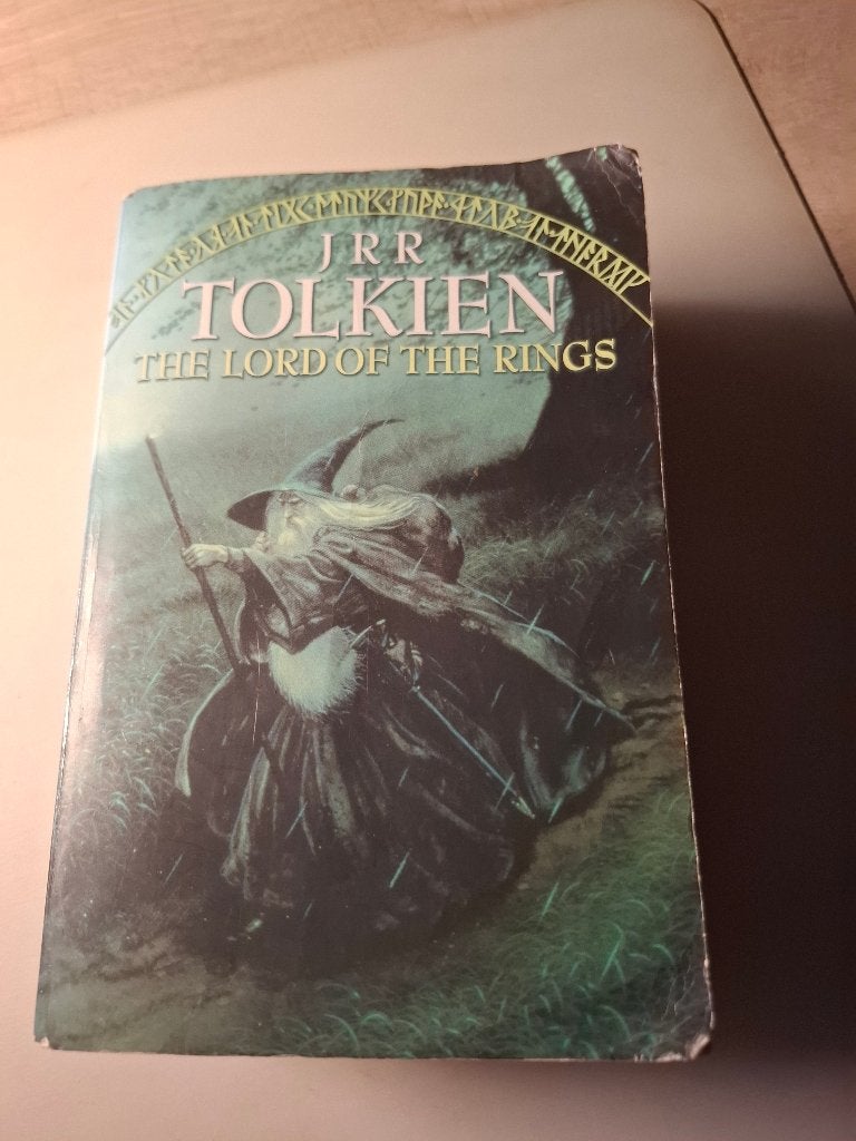 Boek - The Lord of the Rings (JRR Tolkien) Engels, Ophalen of Verzenden, Gebruikt, Boek of Poster
