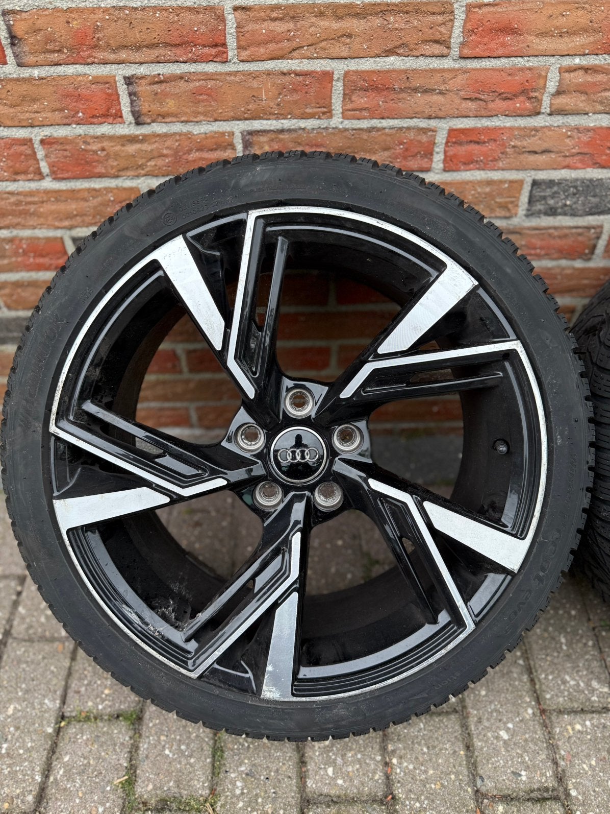 ✅ 18” Audi RS Angel Style Velgen + Banden Audi A3 VW golf, Auto-onderdelen, 18 inch, Gebruikt, Banden en Velgen, Ophalen of Verzenden