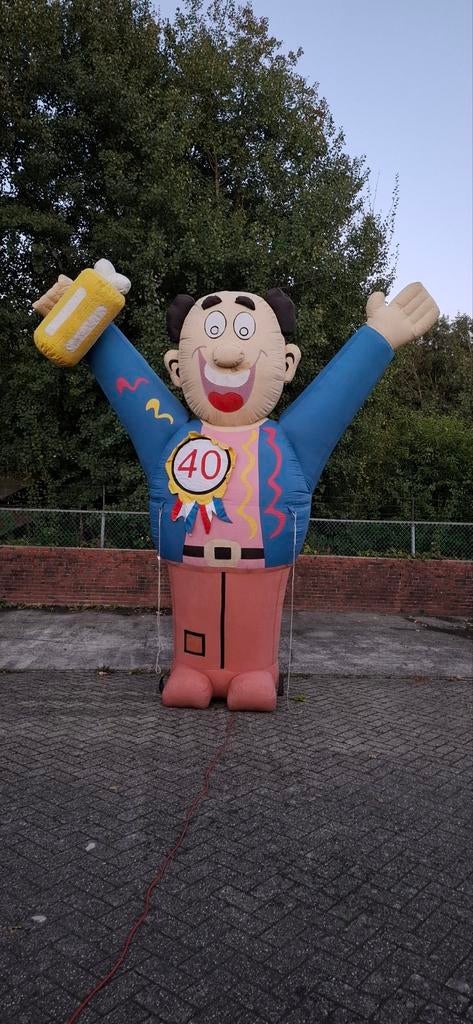 Opblaasbare Feestpop, Ophalen, Zo goed als nieuw, Verjaardag