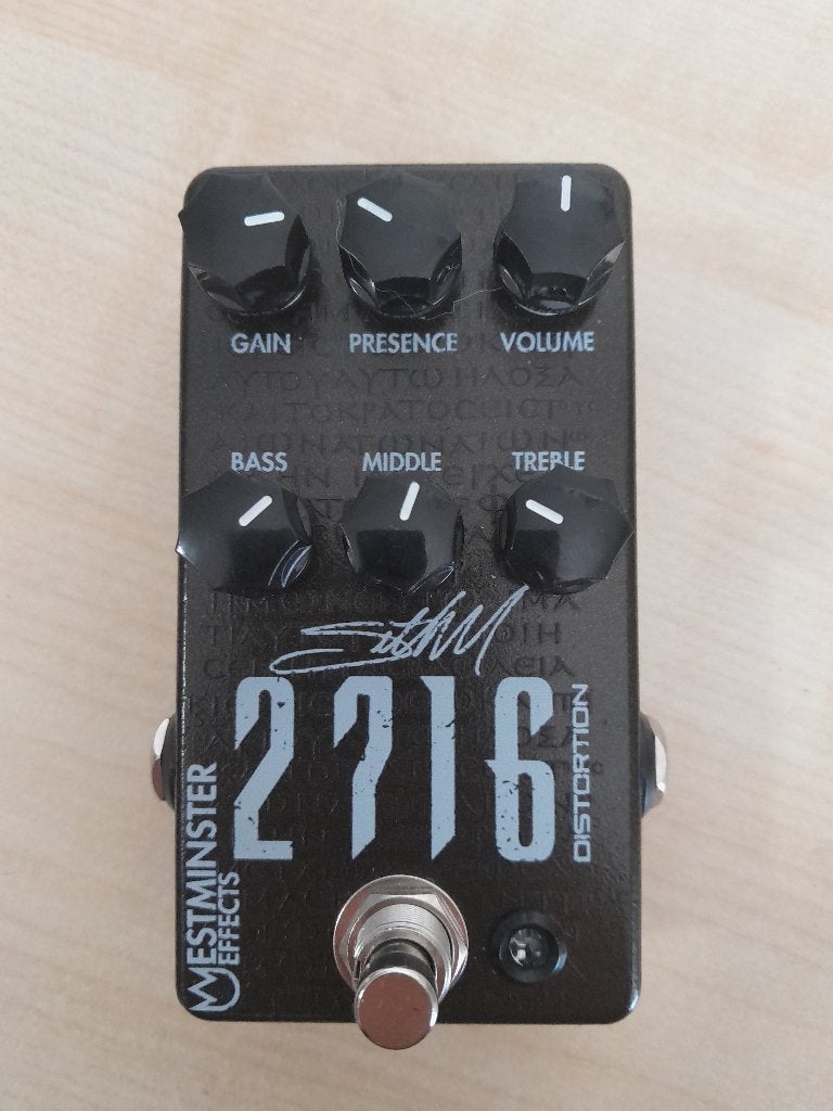 Westminster 2716 Distortion / Preamp pedal / Mesa Boogie, Ophalen of Verzenden, Zo goed als nieuw, Distortion, Overdrive of Fuzz