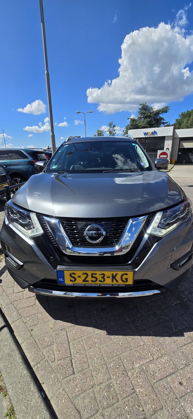 Nissan X-Trail 1.6 Dig-t 163pk 2018 Grijs, Auto's, Voorwielaandrijving, 1618 cc, 1800 kg, Zwart