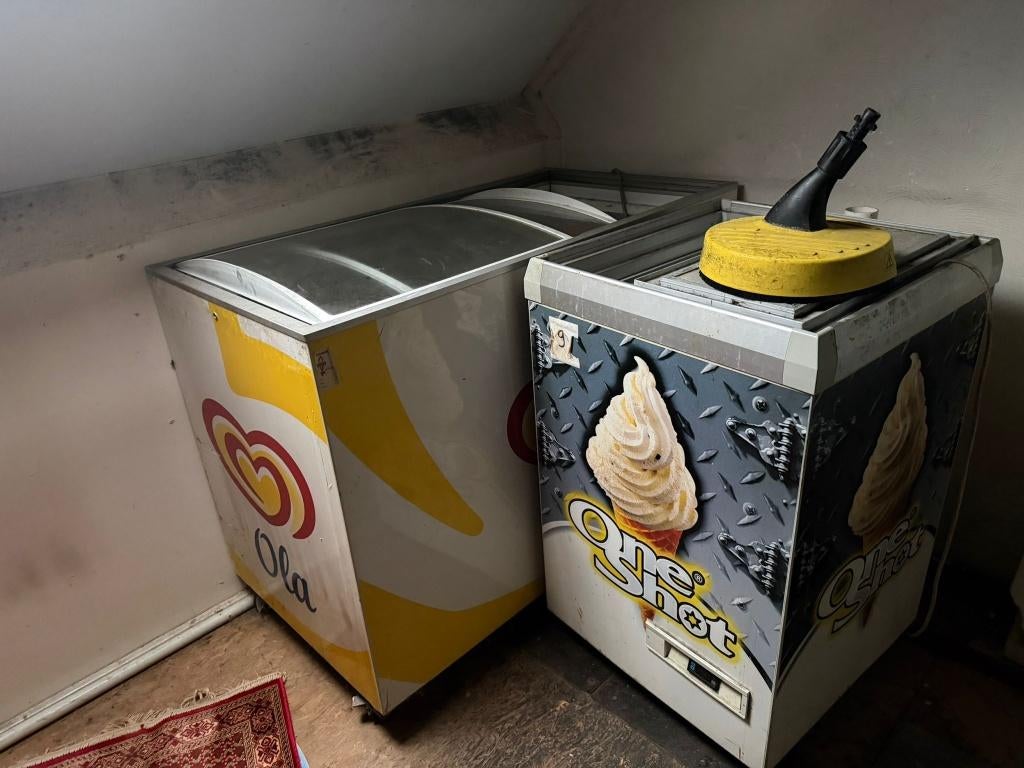 ijsjes vriezer, Ophalen, Gebruikt, Minder dan 60 cm, 85 tot 120 cm