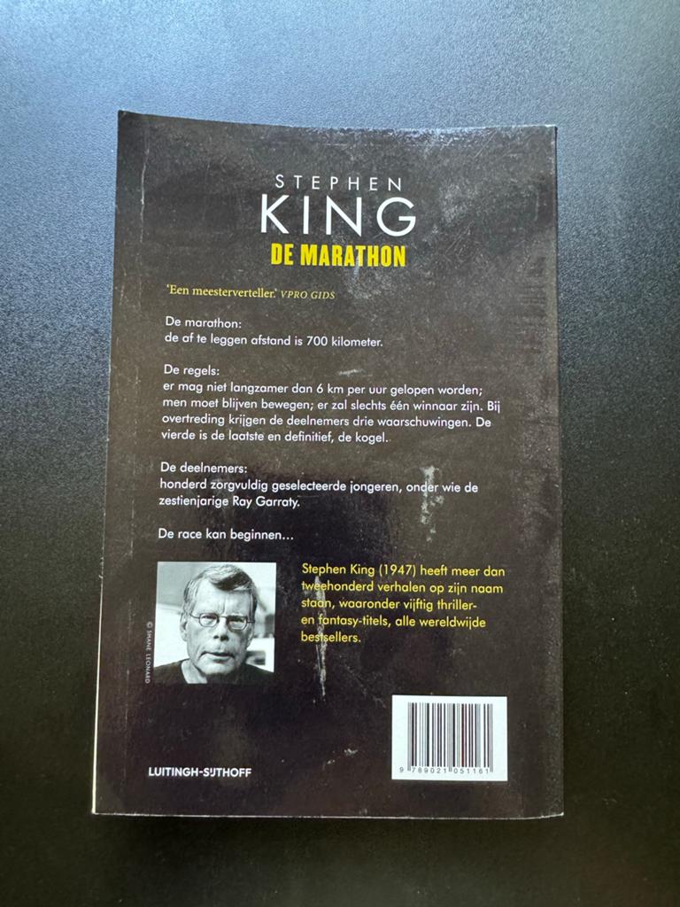 Stephen King - De Marathon (Paperback), Ophalen, Nieuw, Nederland