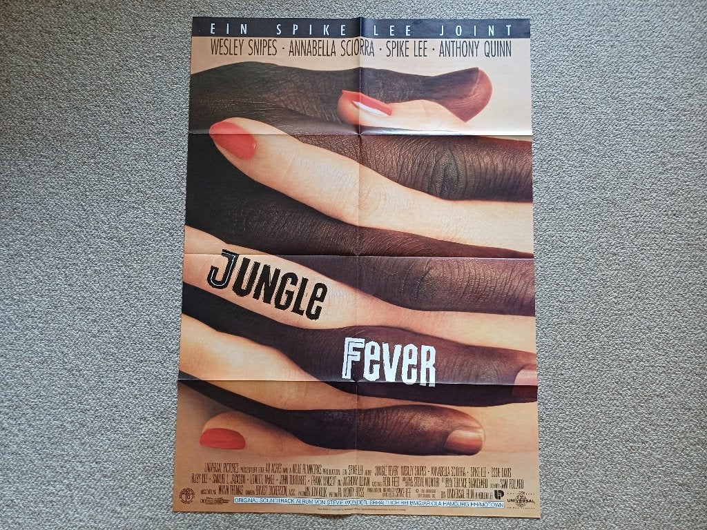 JUNGLE   FEVER     filmposter., Rechthoekig Staand, Verzenden, Zo goed als nieuw, A1 t/m A3