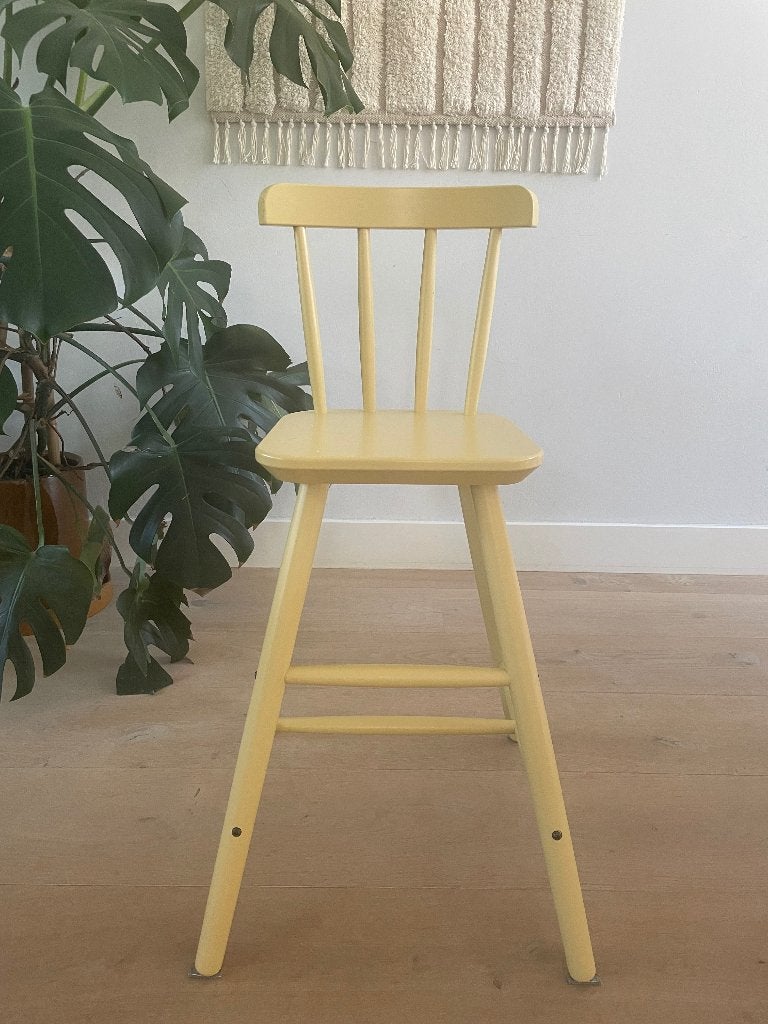 IKEA Agam kinderstoel lichtgeel/beige, Kinderen en Baby's, Ophalen, Nieuw, Overige typen